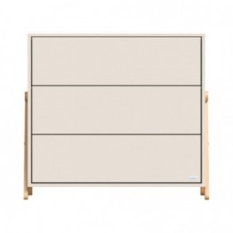 Casababy Palmer Ecru Βρεφική Συρταριέρα Με 3 Συρτάρια