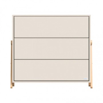 Casababy Palmer Ecru Βρεφική Συρταριέρα Με 3 Συρτάρια