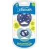 Dr. Brown's Advantage Σιλικόνης Μπλε/Πράσινο 0-6m 2τμχ