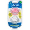 Dr. Brown's Advantage Σιλικόνης Pink/Grey 0-6m 2τμχ