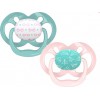 Dr. Brown's Advantage Σιλικόνης Pink/Veraman 6-18m 2τμχ