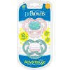 Dr. Brown's Advantage Σιλικόνης Pink/Veraman 6-18m 2τμχ