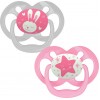 Dr. Brown's Advantage Night Σιλικόνης Pink Star 6-18m 2τμχ